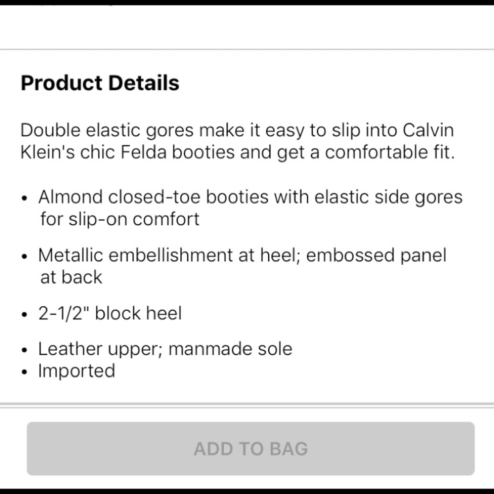 Calvin Klein boots - Picture 8 of 8